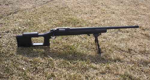 A 22-250 Ackley Improved on an Remington 700 Action